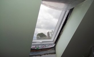 Špalety u střešních oken