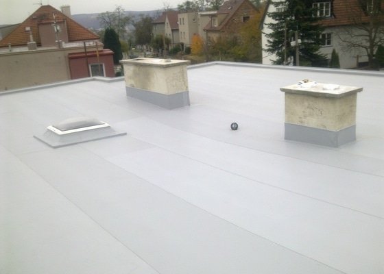 Rekonstrukce ploché střechy včetně zateplení