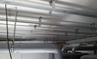 Odhlučnění stropu 30 m2 - mezi kotelnou a bytem nad kotelnou