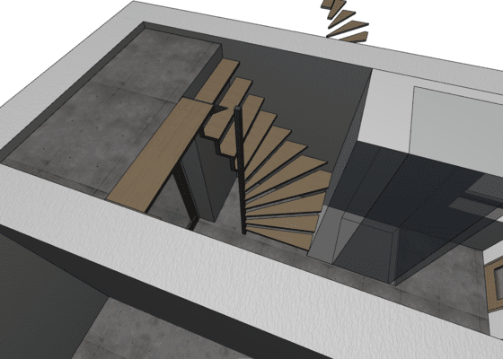 Výroba a montáž schodiště