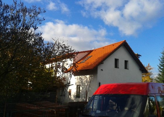 Rekonstrukce střechy - výměna střešní krytiny