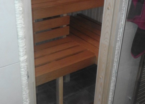 Sauna v rodinném domě 