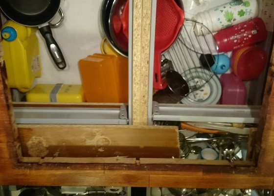 Úprava kuchyňské linky pro varnou desku