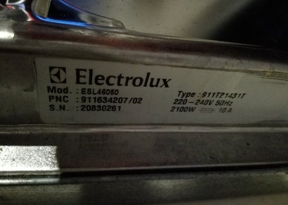 Oprava myčky Electrolux ESL46050