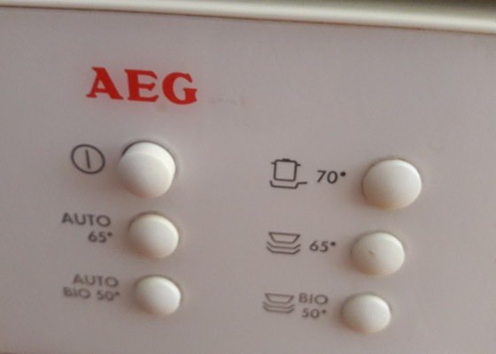 Oprava myčky AEG výměna hadice