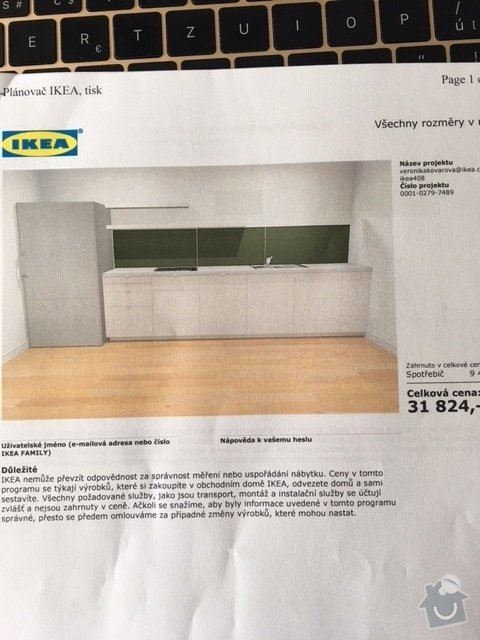 Montáž kuchyně IKEA: kuchyn