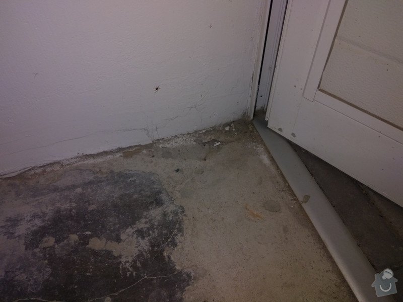 Renovace staré betonové podlahy v garáži: 05