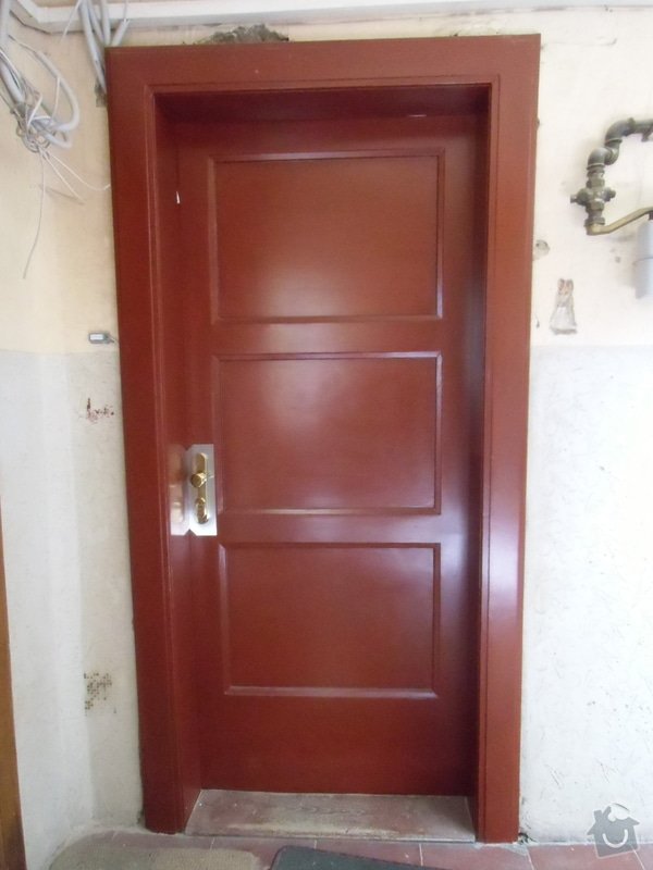 Vstupní dveře do bytu: CIMG6721