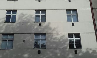 Vymena oken v Praze 2, Na Folimance - stav před realizací