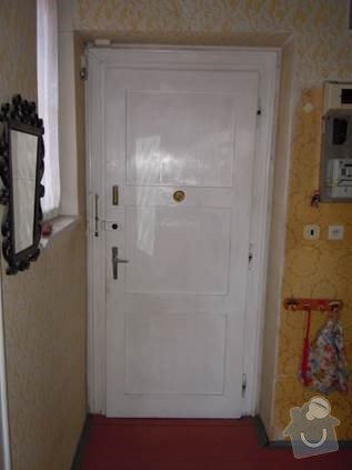 Bezpečnostní dveře - dřevěné: 1