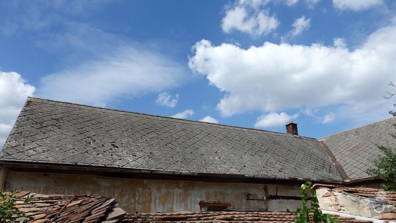 Cenová poptávka rekonstrukce střechy: P9050056