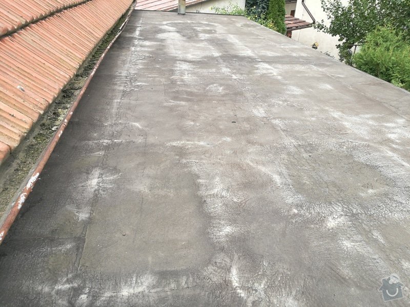 Oprava ploché střechy - nanesení nové hydroizolační vrstvy: IMG_20170916_112712