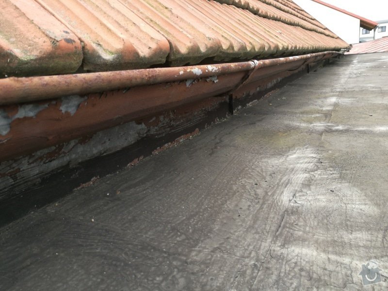 Oprava ploché střechy - nanesení nové hydroizolační vrstvy: IMG_20170916_112720