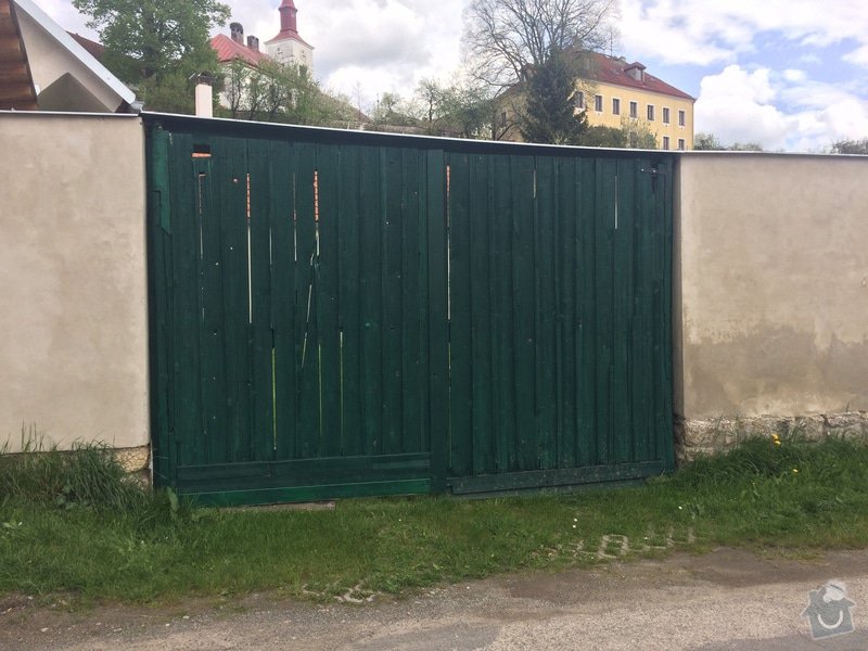 Nová vrata k chalupě - 4x3 m: IMG_3264