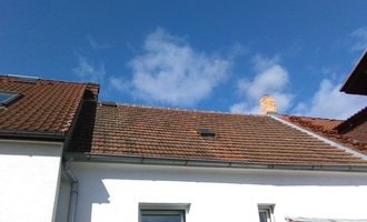 Pokladka strechy - stav před realizací