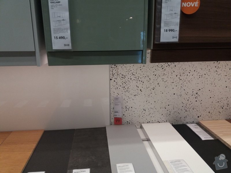 Montáž ochranné desky ikea za kuchyňskou linku: PANEL IKEA