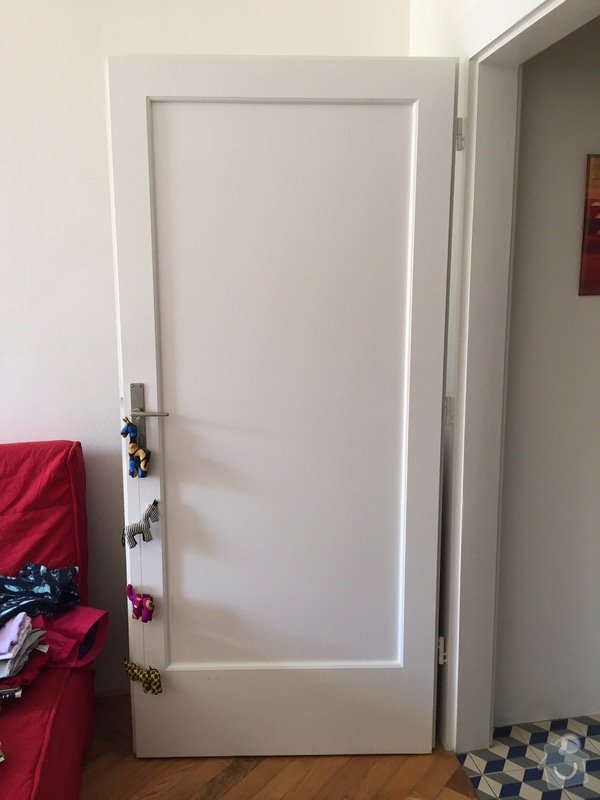 Masivní dveře s obložkou a dvoje obložky: Ukázka dveří