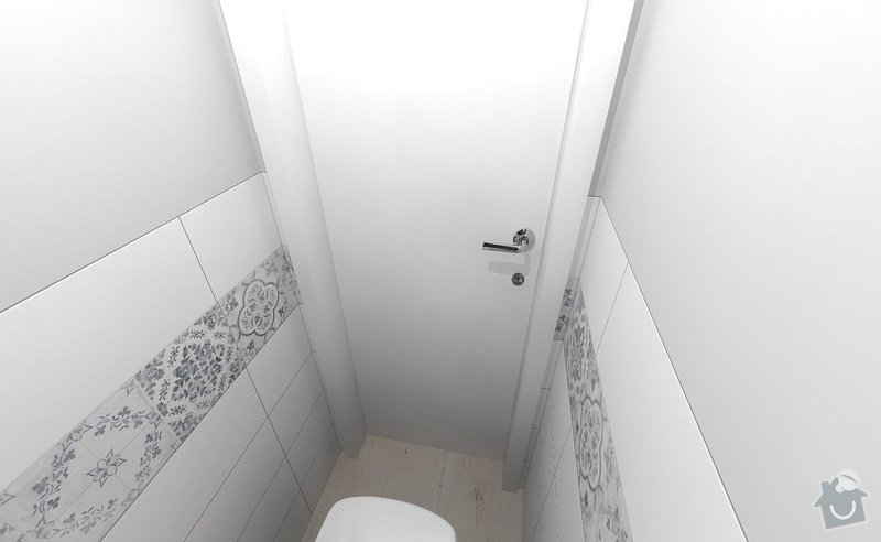 Rekonstrukce koupelny a toalety v panelovém domě: Toaleta_2