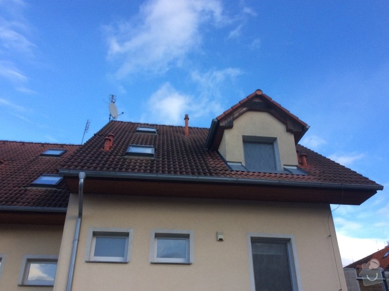 Kontrola střechy, drobné opravy; čištění: 9F700930-2467-40C5-A62B-D756DCBDD05C