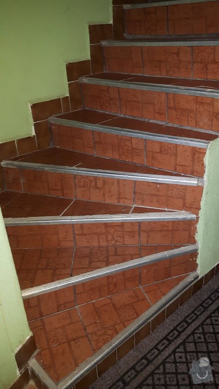 Renovace schodiště: Schody