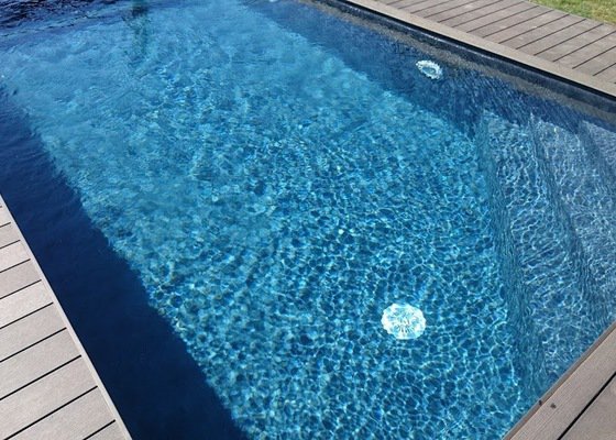 Fóliový bazén skimmerový se slanou vodou