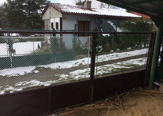 Proutěný plot na chatu - pořízení a instalace