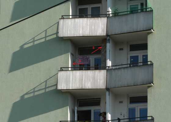 Síť proti holubům na balkon