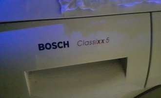Oprava pračky Bosch Classixx5 - stav před realizací