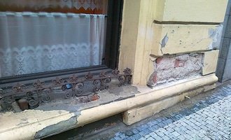 Oprava domu v Praze 2 - stav před realizací