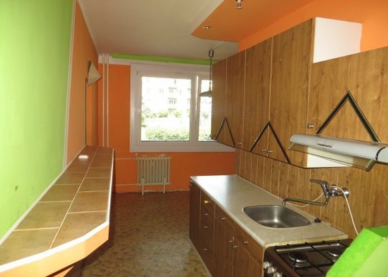 Vymalování bytu 2 + 1 v Klášterci nad Ohří - stav před realizací