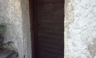 Výroba a montáž mřížových dveří - stav před realizací