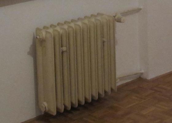 Renovace radiátorů - stav před realizací