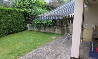 Poptávka pergoly / kryté terasy před dům - stav před realizací