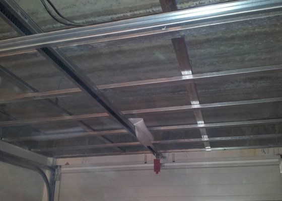 Zateplení stropu garáže