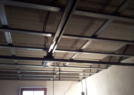 Zateplení stropu garáže