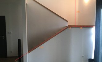 Nerezové schody - stav před realizací