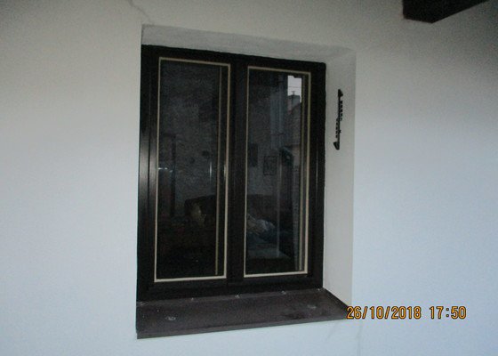 Výroba a instalace dřevěných špaletových oken