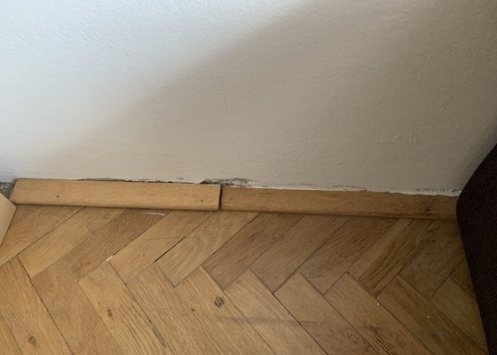Malování a drobné opravy v bytě - stav před realizací