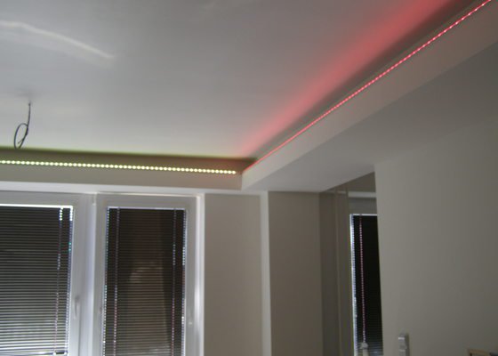 Silnoproud, LED osvětlení, pokládaní dlažby a laminátové podlahy