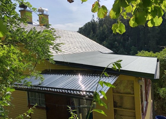 Rekonstrukce střechy rodinné chaty