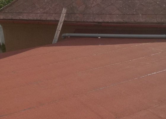 Oprava pultové střechy