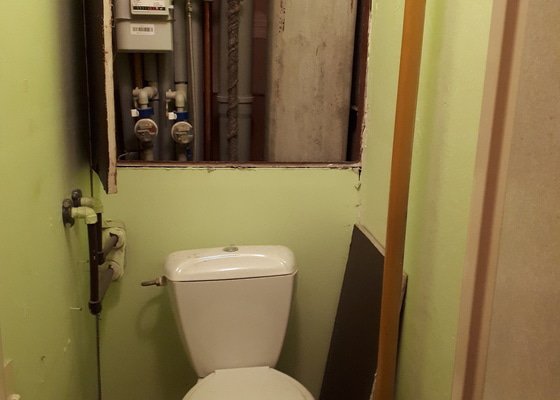 Rekonstrukce koupelny + WC