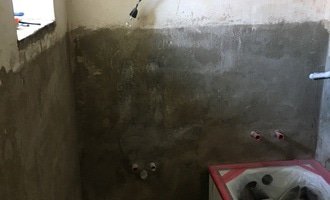 Betonová stěrka do koupelny