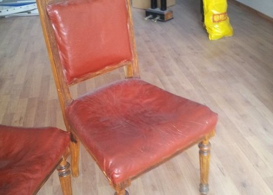 Oprava a čalounění starých židlí