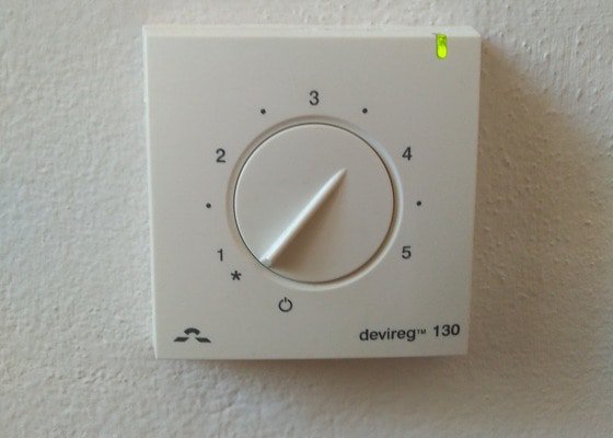 Oprava termostatu podlahového topení
