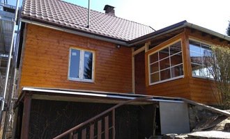Rekonstrukce dřevěné chaty