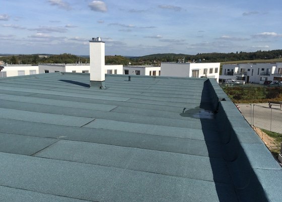 Oplechování atiky ploché střechy