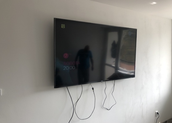 Instalace televize na zeď