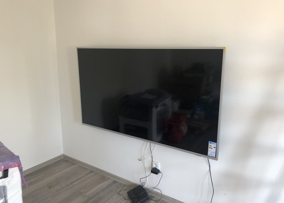Instalace televize na zeď