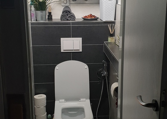 Rekonstrukce koupelny a toalety + přesun plynového kotle a napojení na topný systém